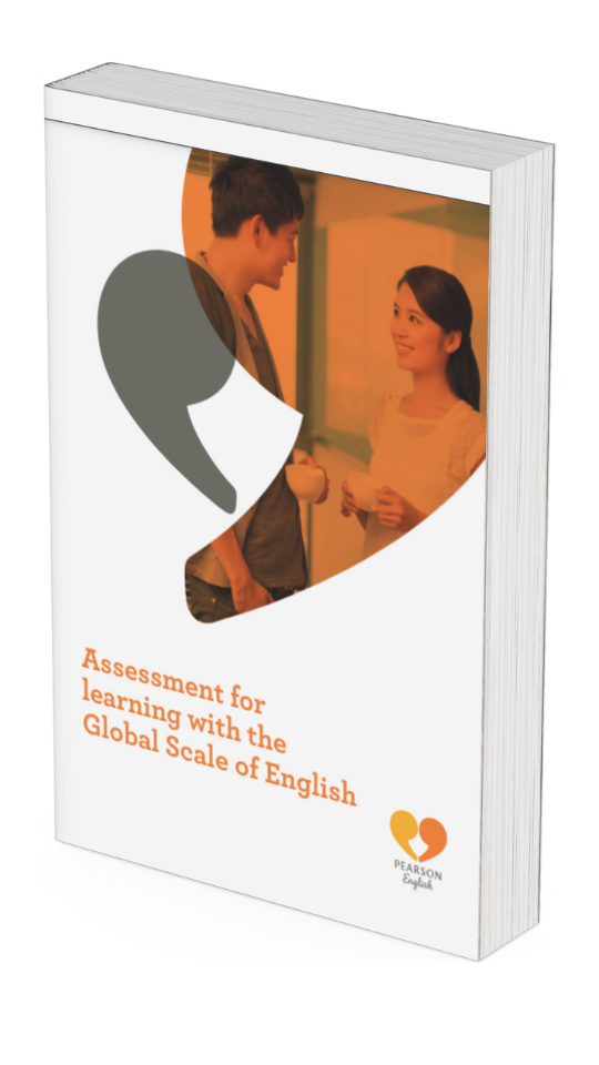 Capa da publicação Assessment for learning with the Global Scale of English