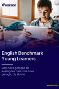 Capa do folheto do English Benchmark Young Learners