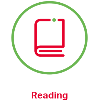 Ícone da habilidade Reading do Aptis